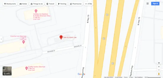 Tate Accident Law Google Maps